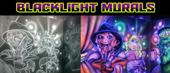 Blacklight Murals
